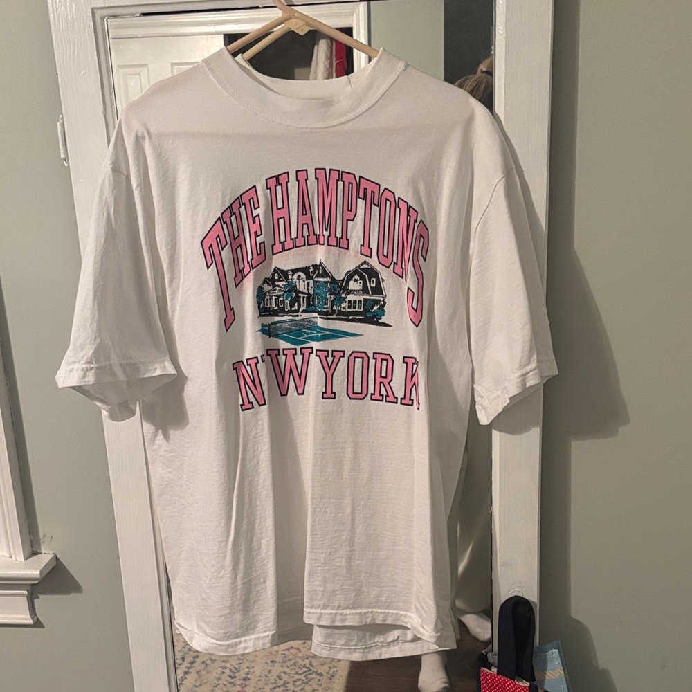 Firstport White Graphic T-Shirt